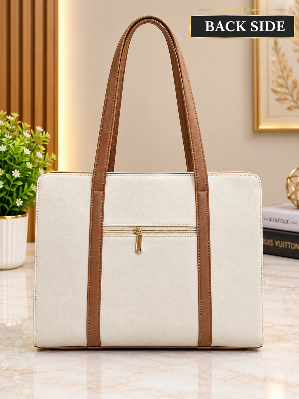 Women’s Large Structured Tote Bag – Spacious Everyday Handbag