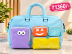 Large Travel Duffle Bag with Multiple Pockets – Colorful Weekender & Overnight Bag