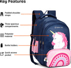 Nasher Miles Hoodie Unicorn School Bag