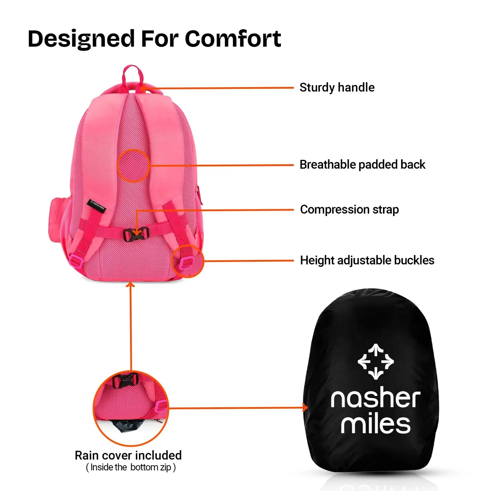 Nasher Miles Game Ready School Bag