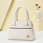 Ravia White Structured Handbag for Women